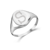 names4ever-mj013465-zilveren-ovale-zegelring-met-gegraveerde-initiaal-s