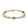 ovale-14-karaat-gouden-schakelarmband-met-topaas-en-london-blue-topaas-lengte-19-cm