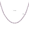 paarse-schakelketting-met-bolletjes-en-glazen-kralen-3-mm-breed-lengte-41-45-cm