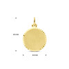 ronde-14-karaat-gouden-graveerhanger-mat-met-glanzende-rand-14-mm-breed-hoogte-21-mm