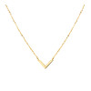 v-ketting-goud