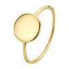 zegelring-dames-goud-effen-oppervlak
