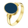 zegelring-goud-dames-blauwe-steen-massief