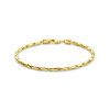 zilgold-armband-met-gourmet-schakels-glanzend-2-8-mm-breed-lengte-18-cm