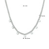zilveren-collier-met-gourmet-schakels-en-ronde-hangers-3-mm-breed-lengte-42-45-cm
