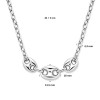 zilveren-collier-met-hanger-van-3-koffieboon-schakels-4-3-mm-lengte-41-45-cm