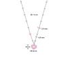 zilveren-ketting-met-hartjeshanger-en-roze-kralen-0-9-mm-breed-lengte-36-40-cm
