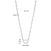 zilveren-ketting-met-open-hartje-en-figaro-schakel-lengte-40-5-cm