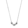 zilveren-ketting-met-paperclip-schakels-en-hanger-van-3-koffieboon-schakels-2-3-mm-breed-lengte-41-45-cm