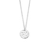 zilveren-ketting-met-ronde-hanger-met-gehamerde-afwerking-lengte-42-46-cm