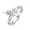 zilveren-kindderring-met-multicolor-eenhoorn