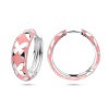 zilveren-klapoorringen-met-roze-gekleurd-emaille-en-bloemenpatroon-8-mm-breed-diameter-22-mm