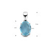 zilveren-ovale-hanger-met-blauwe-topaas-6mm-x-14mm