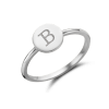 zilveren-ring-met-rondje-en-initiaal-gravure