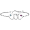moeder-en-dochter-armband-met-drie-rondjes-zilver