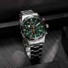 olympic-adam-ol72hss285-herenhorloge-staal-met-groene-wijzerplaat-en-stalen-band-rond-o-44-mm