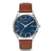 olympic-damian-ol80hsl003-herenhorloge-met-stalen-kast-en-blauwe-wijzerplaat-o-40-mm