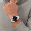 olympic-marcel-ol89hss079-herenhorloge-zwart-met-zilverkleurige-stalen-band-rond-o-38-mm