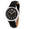 olympic-ol26htl218-herenhorloge-zwart-wijzerplaat-en-zwarte-lederen-band-titanium-o-40-mm