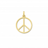 gouden-peace-teken-hanger