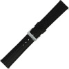 pex-px11-315zw-zwart-horlogebandje-met-hagedis-patroon-en-zilverkleurige-gesp-sluiting