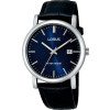 lorus-rg841cx5-zilverkleurig-stalen-dameshorloge-met-leren-band-en-blauwe-wijzerplaat-o-38-mm