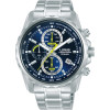 lorus-rm373jx9-chronograaf-horloge-van-zilverkleurig-staal-met-blauwe-wijzerplaat-en-gele-details-o-43-mm