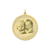 ronde-hanger-met-foto-gravure-van-goud-33-mm