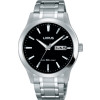 lorus-rxn23dx5-herenhorloge-met-zilverkleurige-stalen-band-en-zwarte-wijzerplaat-40-mm