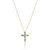 sif-jakobs-belluno-sj-n2394-xcz-yg-gold-plated-ketting-met-kruisvormige-zirkonias-165-mm-breed-lengte-45-cm