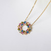 sif-jakobs-livigno-sj-n2364-xcz-yg-gold-plated-ketting-met-multicolor-zirkonia-cirkelhanger-lengte-45-cm