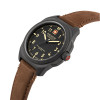swiss-military-hanowa-fieldmaster-smwga0003940-horloge-met-bruine-leren-band-o40-mm