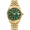 swiss-military-hanowa-master-diligenter-smwgl0005412-herenhorloge-van-gold-plated-staal-met-groene-wijzerplaat