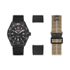 swiss-military-hanowa-nomad-smwgb0004940-set-herenhorloge-van-zwart-staal-met-drie-horlogebanden-o-43-mm
