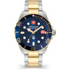 swiss-military-hanowa-offshore-diver-ii-smwgh2200360-duikhorloge-bicolor-staal-met-blauwe-wijzerplaat-o-44-mm