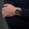 swiss-military-hanowa-pioneer-smwgh0004110-quartz-horloge-van-goudkleurig-staal-met-zwarte-wijzerplaat-o-40-mm
