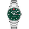 swiss-military-hanowa-roadrunner-smwgh0001603-quartz-horloge-met-groene-wijzerplaat-o-43-mm