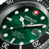 swiss-military-hanowa-sealord-smwgl0006302-automatisch-horloge-met-groene-wijzerplaat-en-stalen-band-o-41-mm