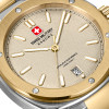 swiss-military-hanowa-sirius-smwgh0006560-quartz-horloge-bicolor-met-goudkleurige-wijzerplaat-40-mm