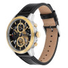 tommy-hilfiger-henry-th1710474-chronograaf-herenhorloge-met-leren-band-zwart-skeleton-wijzerplaat-o-44-mm