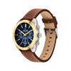 tommy-hilfiger-hudson-th1710720-bicolor-herenhorloge-met-bruin-leer-en-blauwe-wijzerplaat-o-40-mm