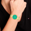 tommy-hilfiger-jade-th1782774-gold-plated-horloge-voor-dames-met-groene-wijzerplaat