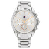 tommy-hilfiger-kennedy-th1782384-chronograaf-dameshorloge-van-staal-zilverkleurige-wijzerplaat-o-38-mm
