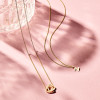 gouden-hartjes-ketting-40-42-44-cm