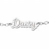 names4ever-zilveren-armband-met-uitgesneden-naam-voorbeeld-daisy-17-cm-t/m-20-cm-verstelbaar-alle-maten
