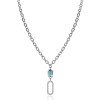 zinzi-zic2487-zilveren-ketting-met-hanger-en-blauwe-zirkonia-10-mm-breed-lengte-42-45-cm
