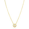 zinzi-zic2816-gold-plated-ketting-met-hanger-ronde-zirkonia-12-mm-lengte-42-45-cm