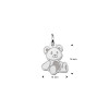 zivleren-teddybeer-hanger