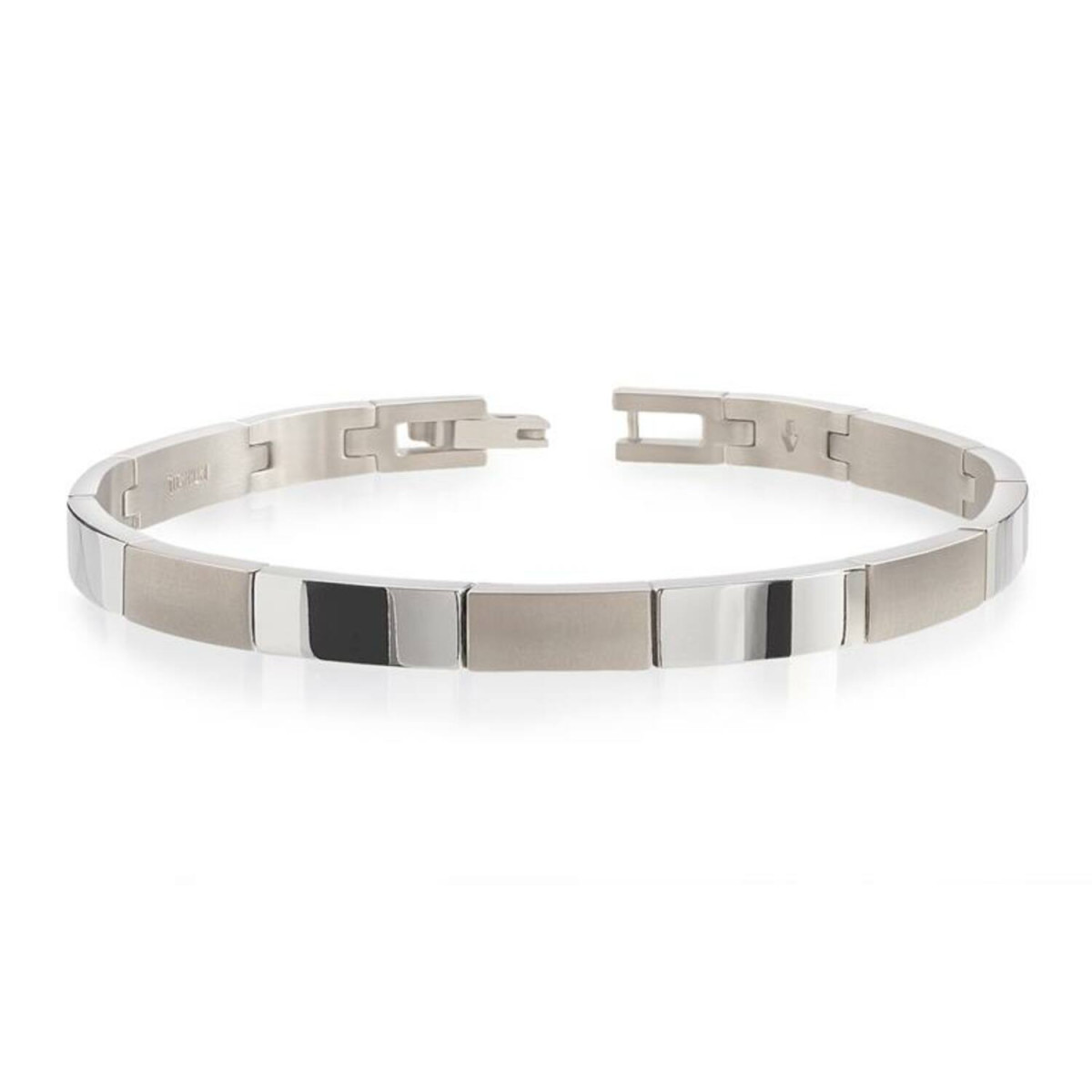 Boccia Titanium 03036-01 schakelarmband fantasie titanium - Lengte 20 cm