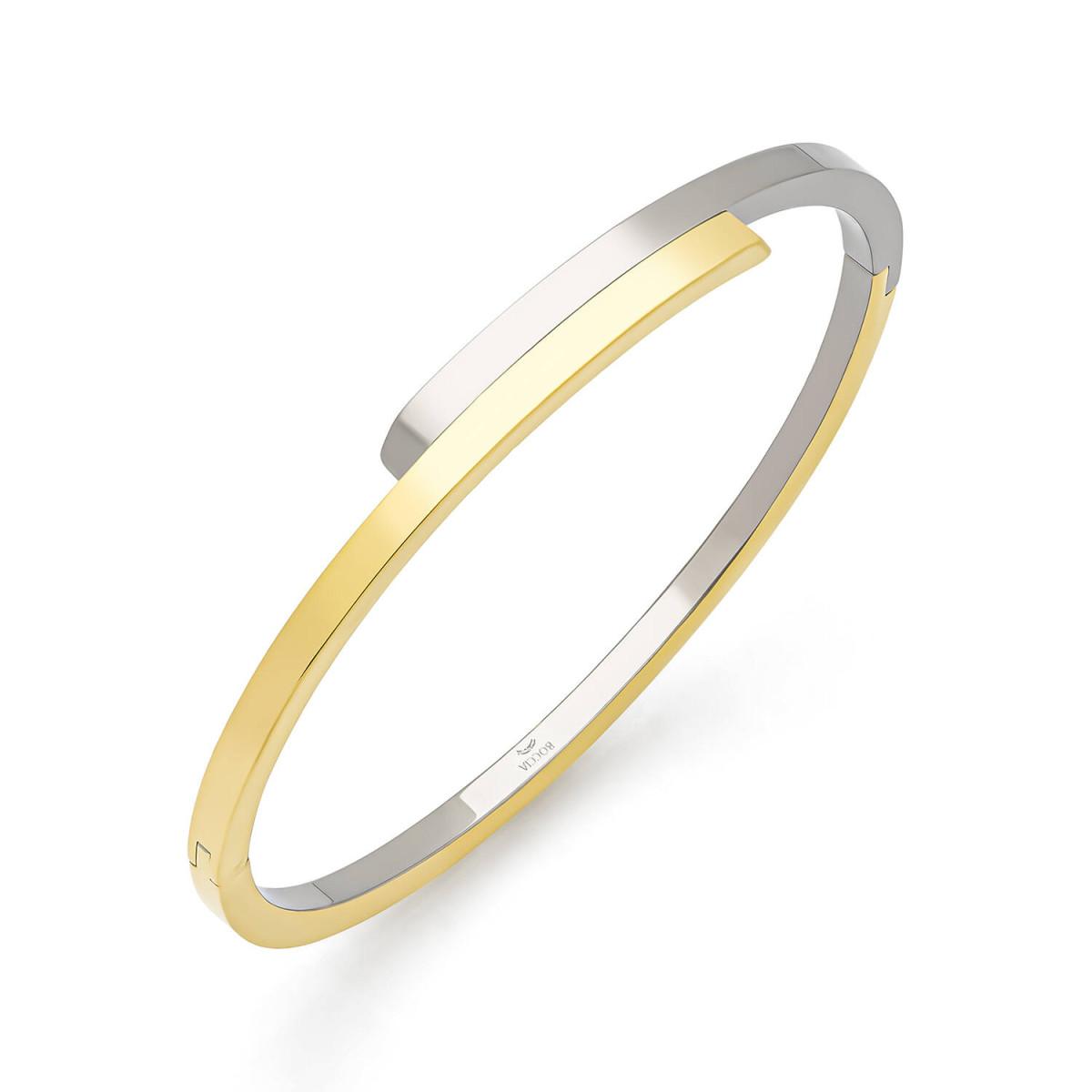 Boccia Titanium 03041-05 dames bangle bicolor - Diameter 60 mm